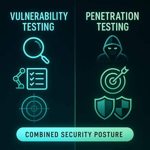 Penetration Testing and Vulnerability Testing