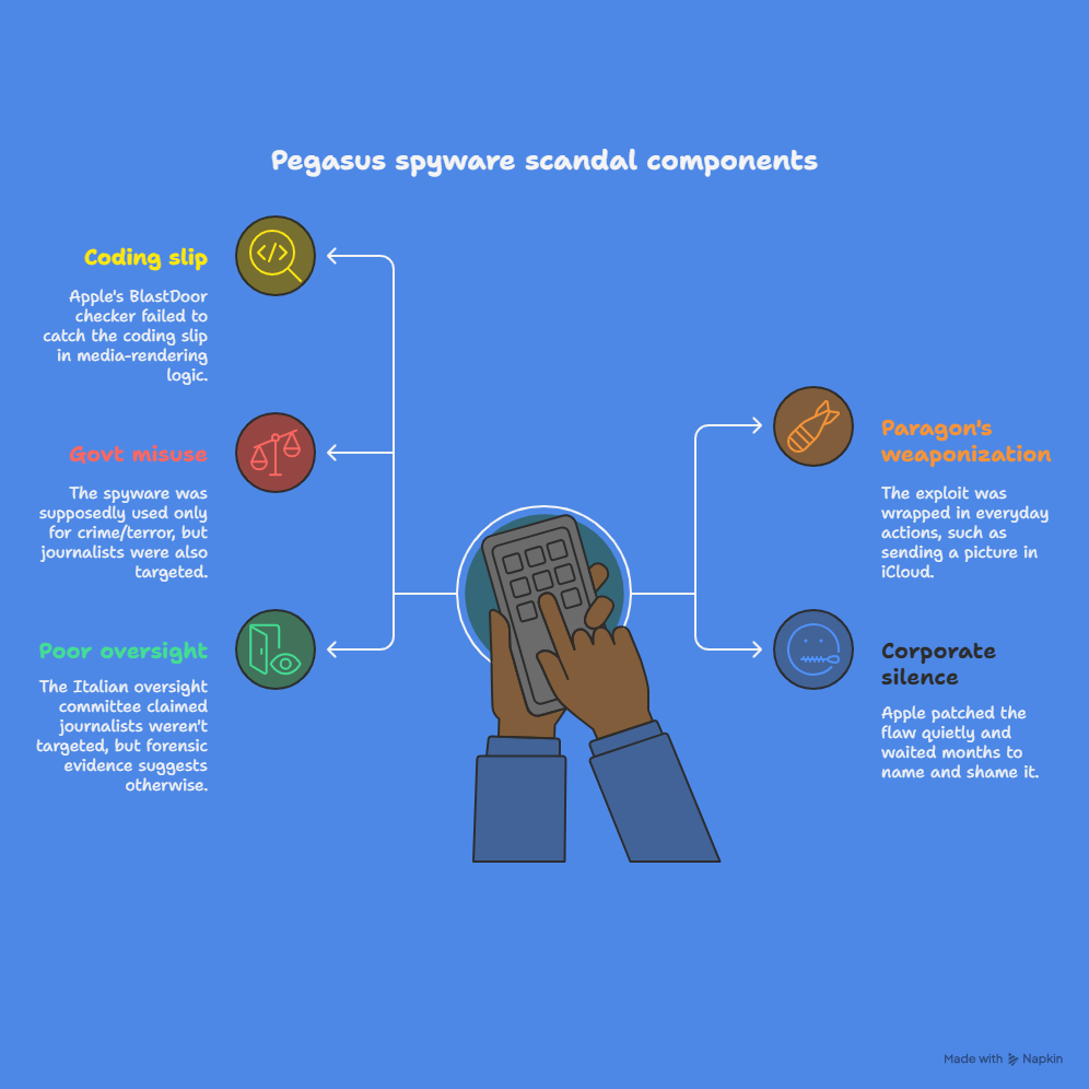 Apple Got Paragon Spyware Attack in Messages