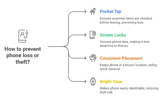 lost phone security features
