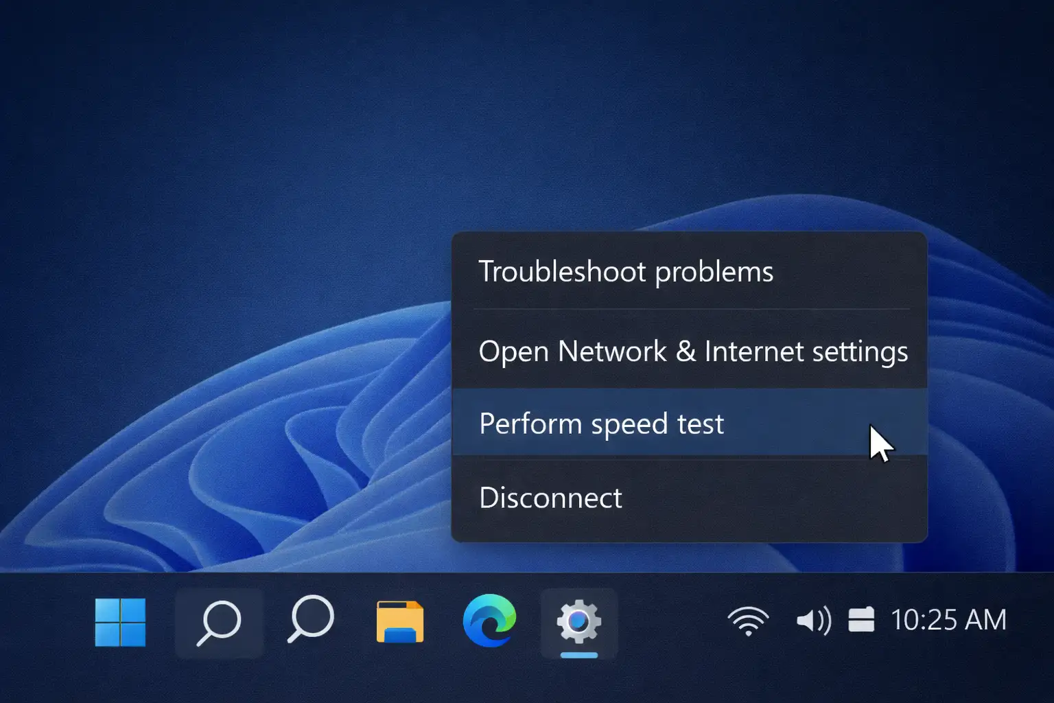 3rt Windows 11 taskbar and context menu