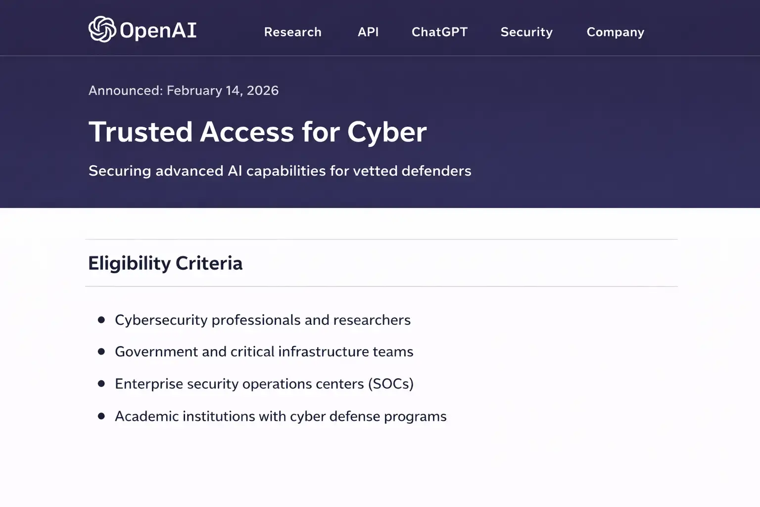 ChatGPT for Cybersecurity