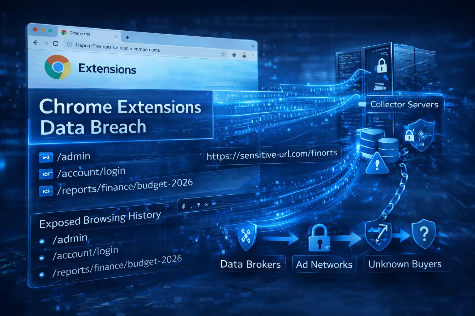 Chrome extensions data breach overview