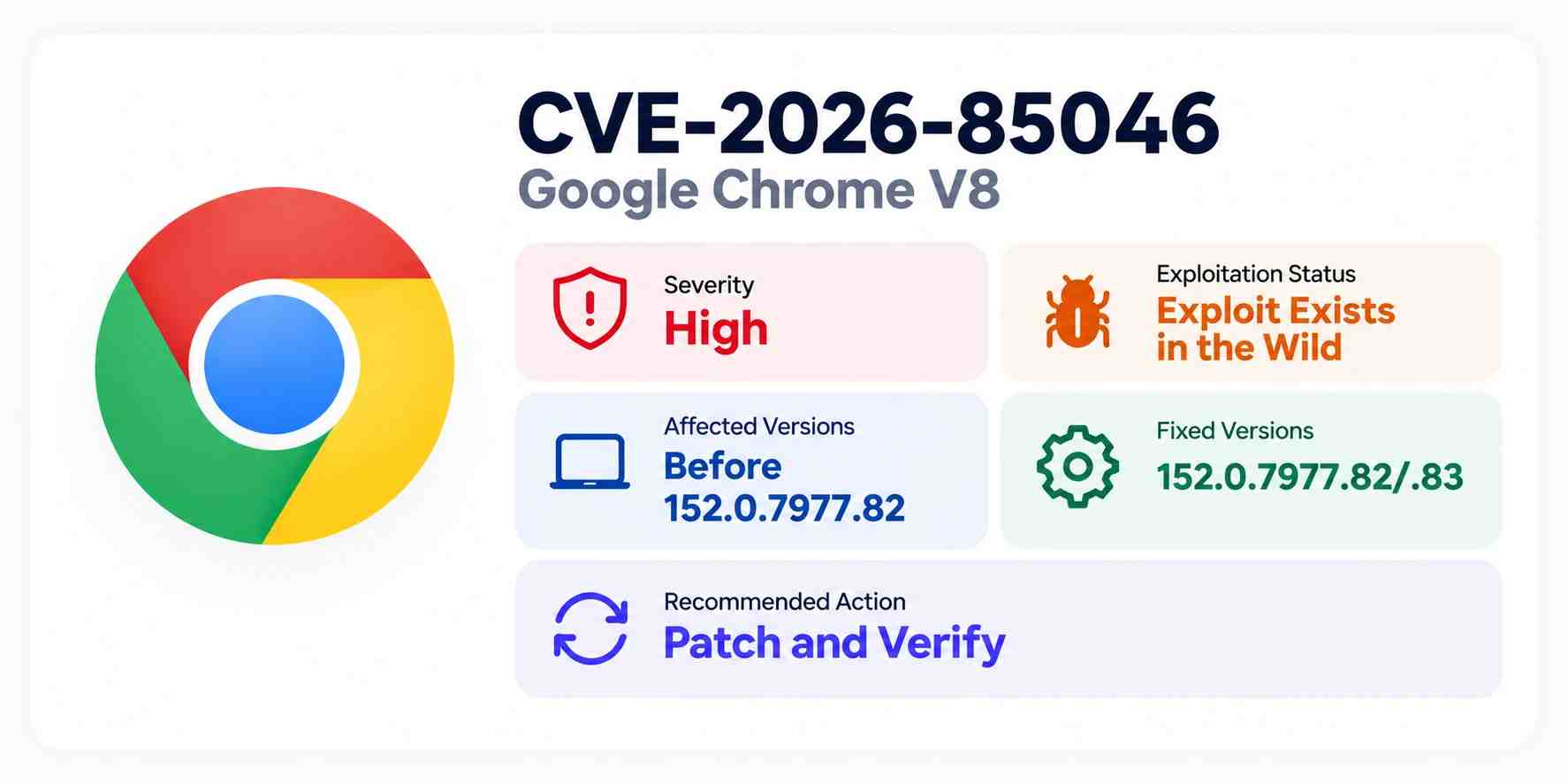 Chrome V8 Security Alert