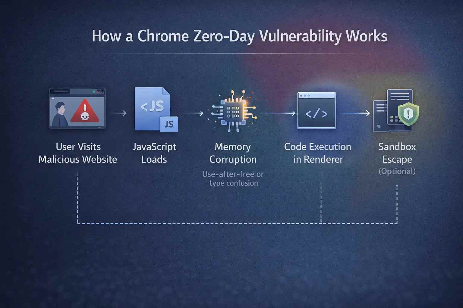 Chrome Zero-Day Vulnerability Exploited in Wild