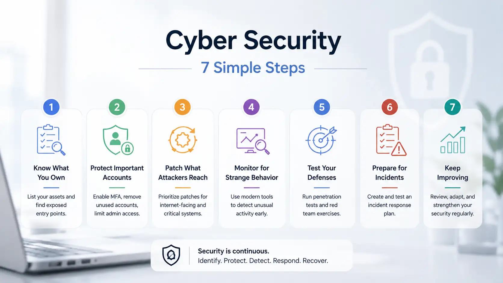 Cybersecurity 7 Simple Steps