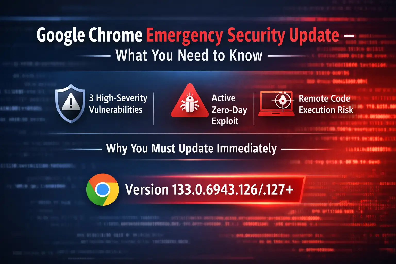 Google Chrome security update overview