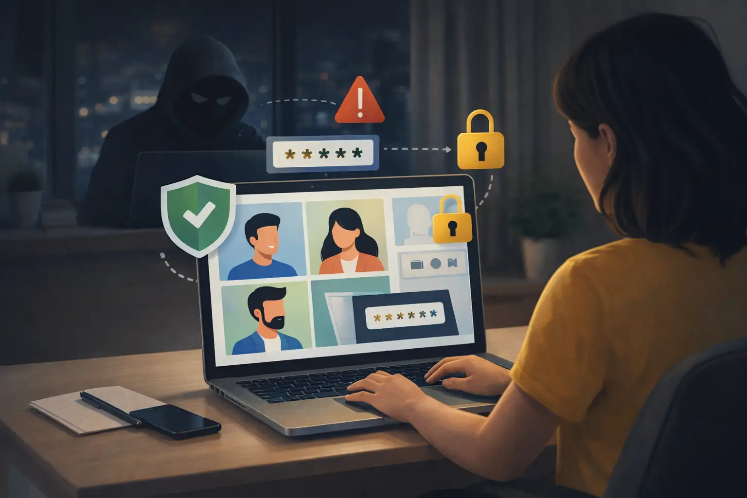 Hacker attempts breach during secure video call