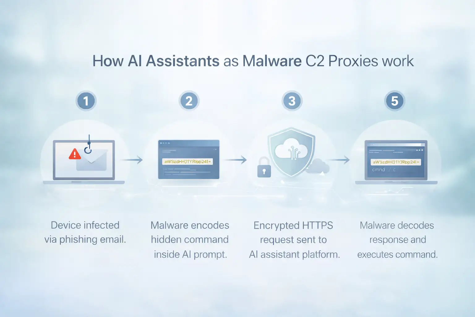 How malware uses AI assistants as proxies