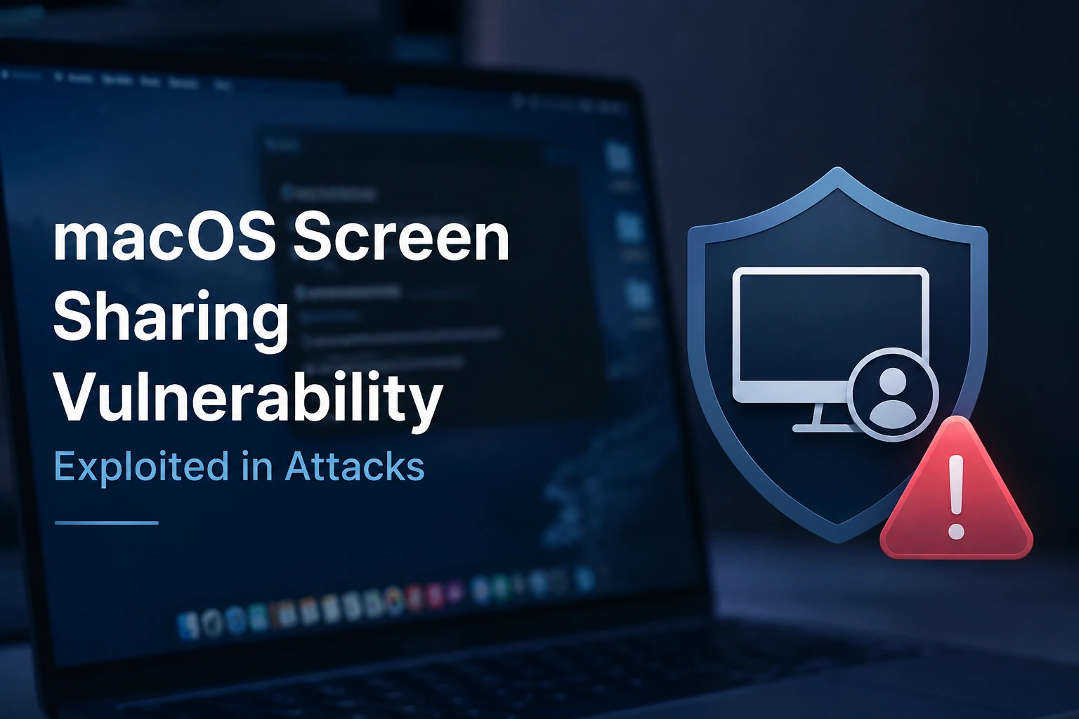 macOS Screen Sharing Vulnerability Exploited in Attacks