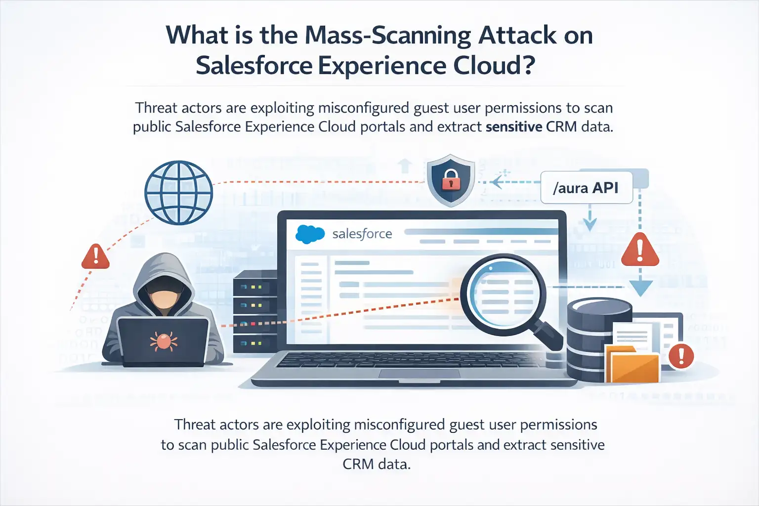 Mass scanning attack on Salesforce portal