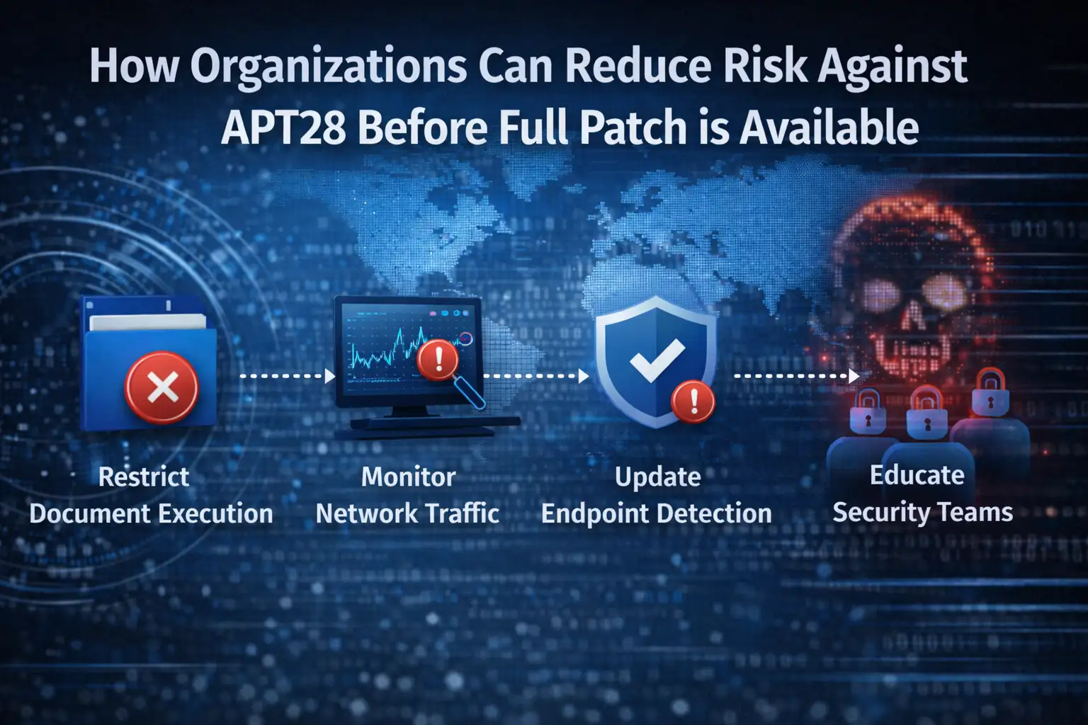 Precautions to counter APT28 attacks