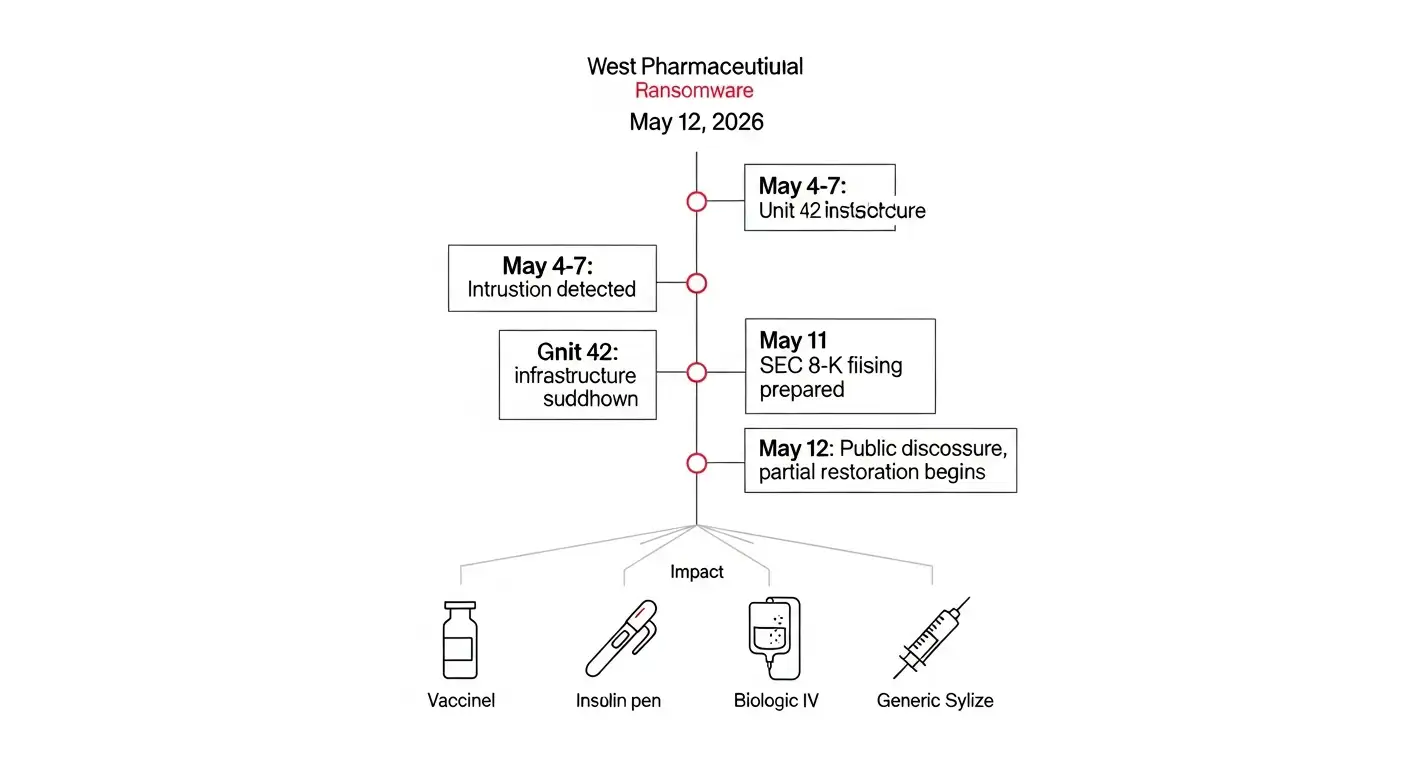 West Pharmaceutical Ransomware Attack 
