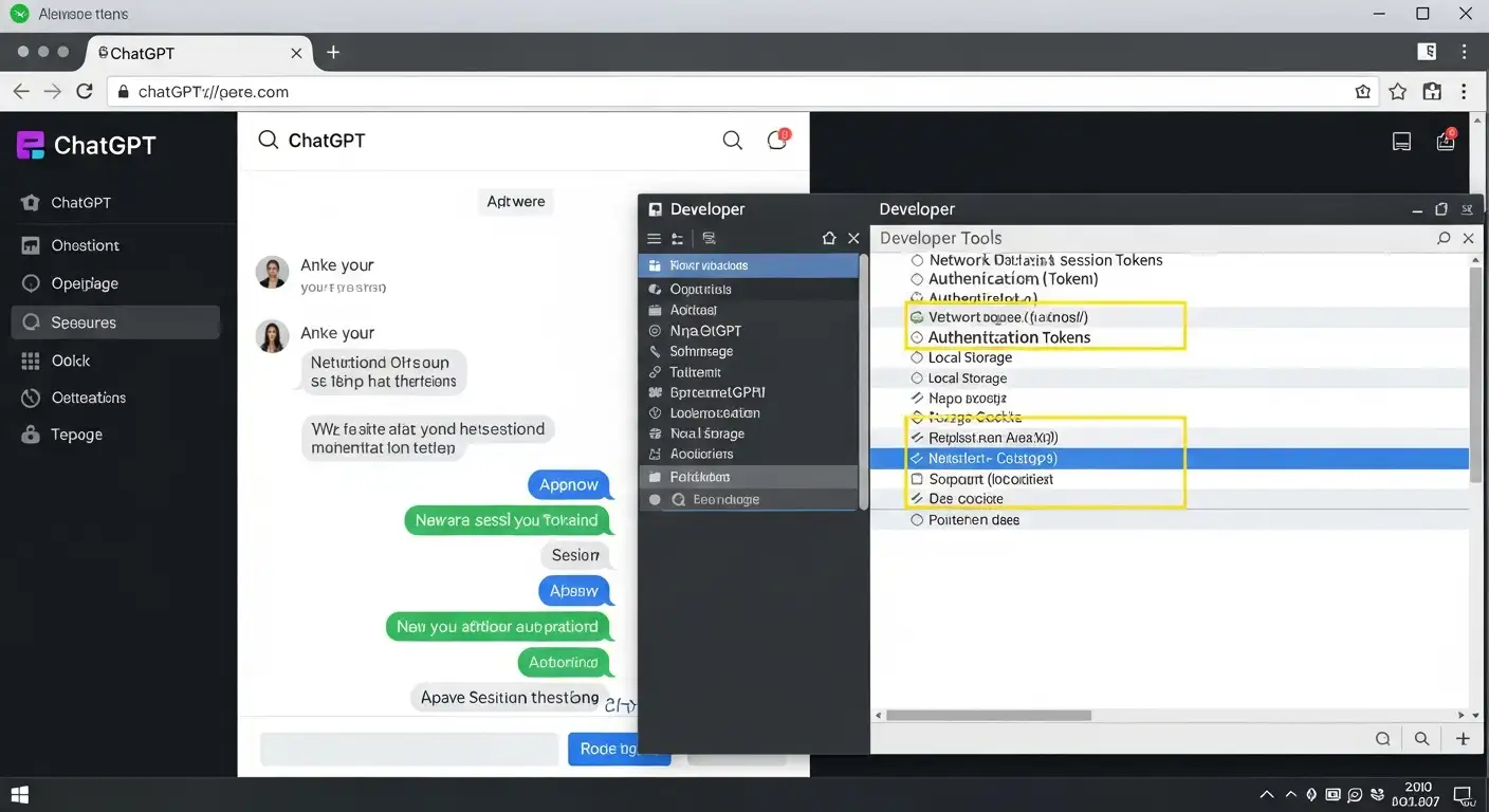 malicious Chrome extensions stealing ChatGPT access