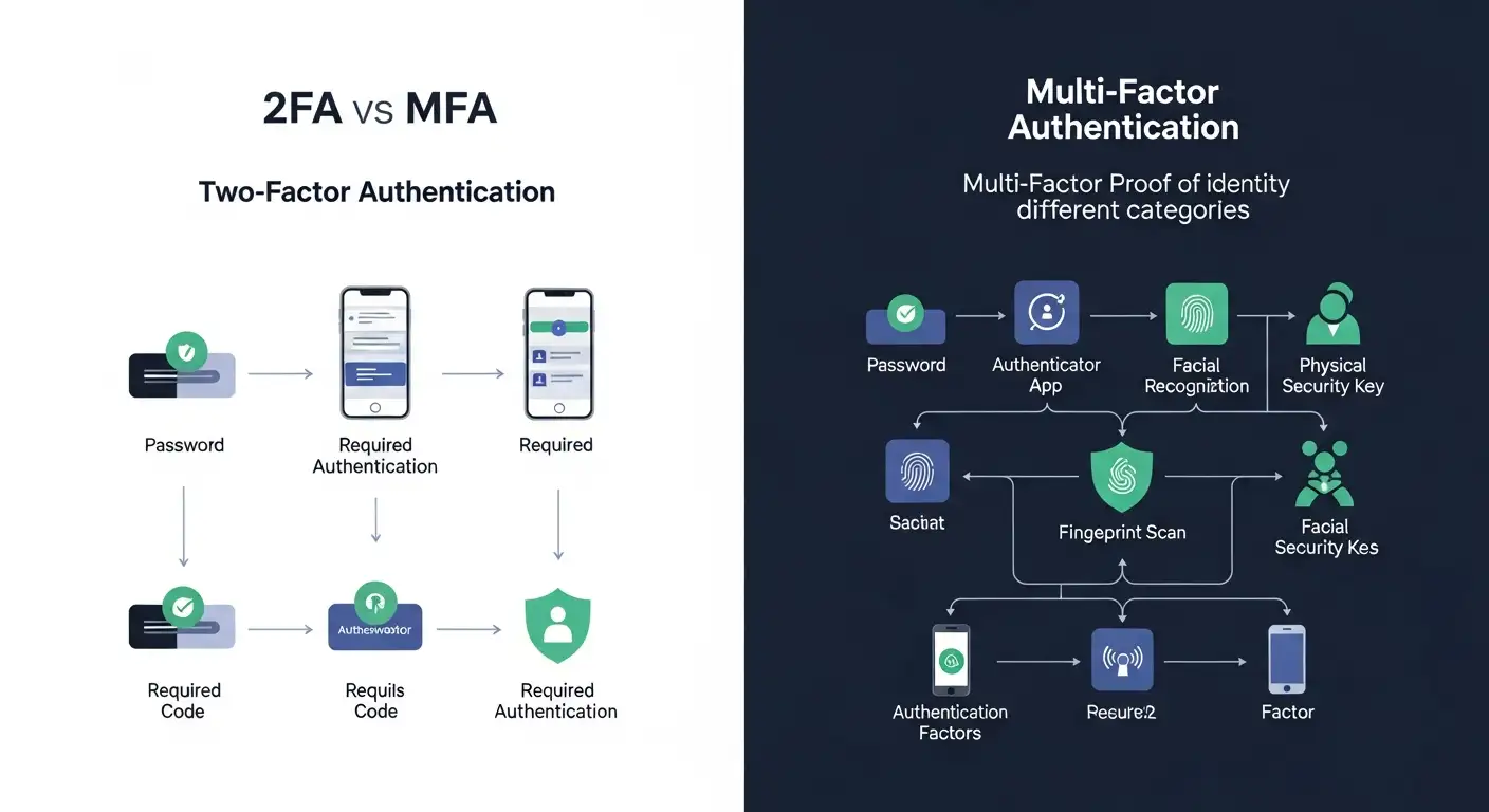 2FA vs MFA