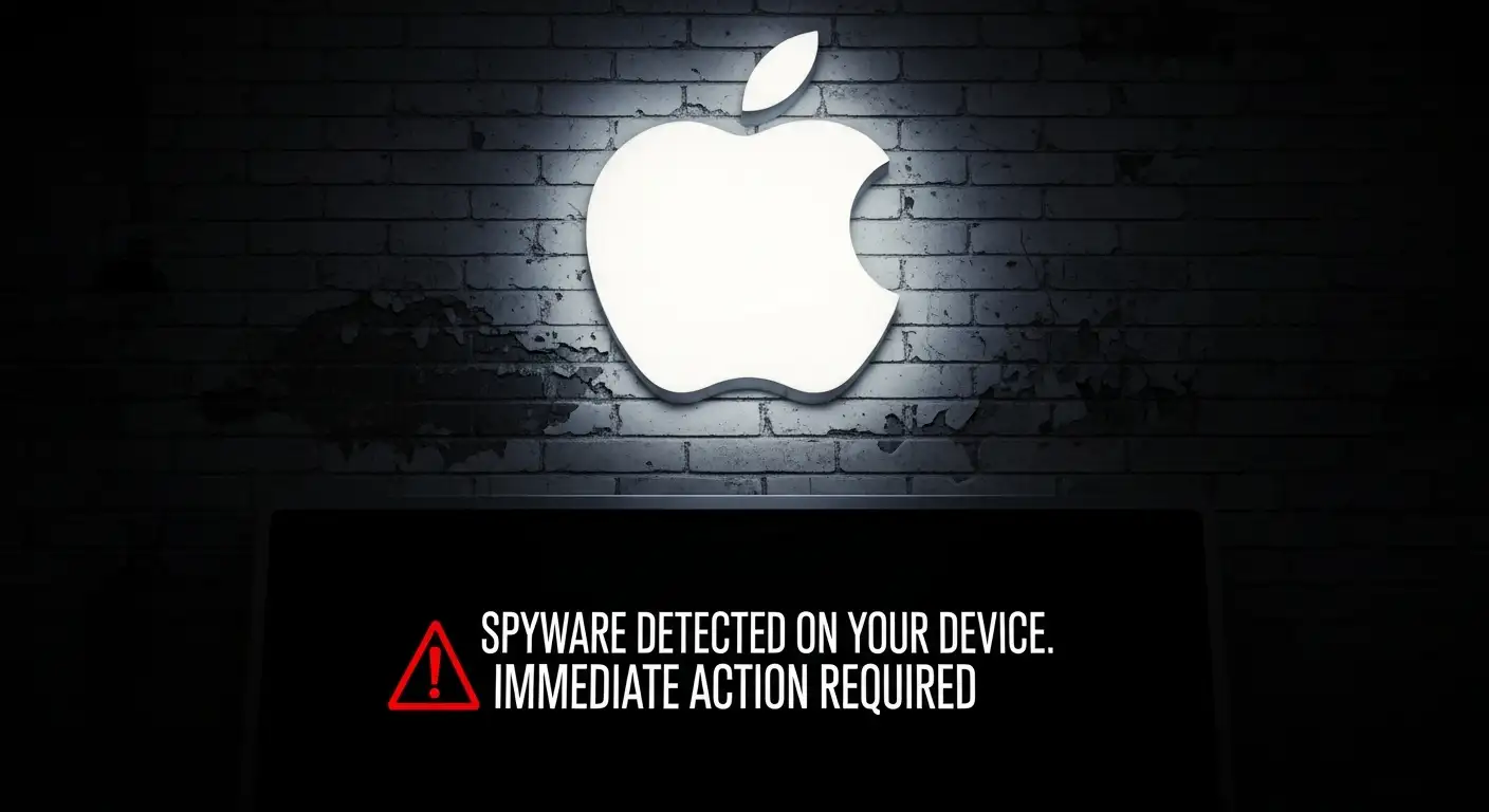 Apple Spyware Warning