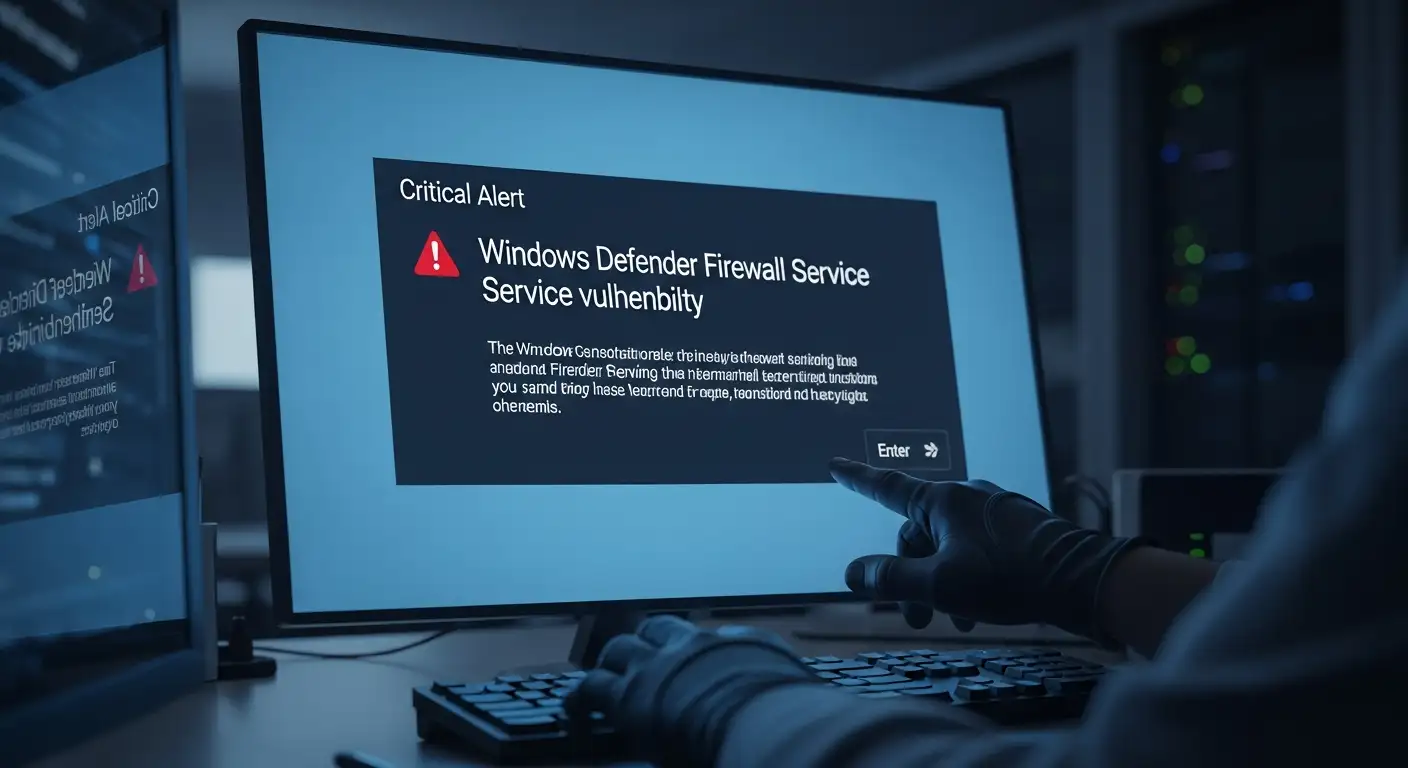 Windows Defender Firewall Service vulnerability