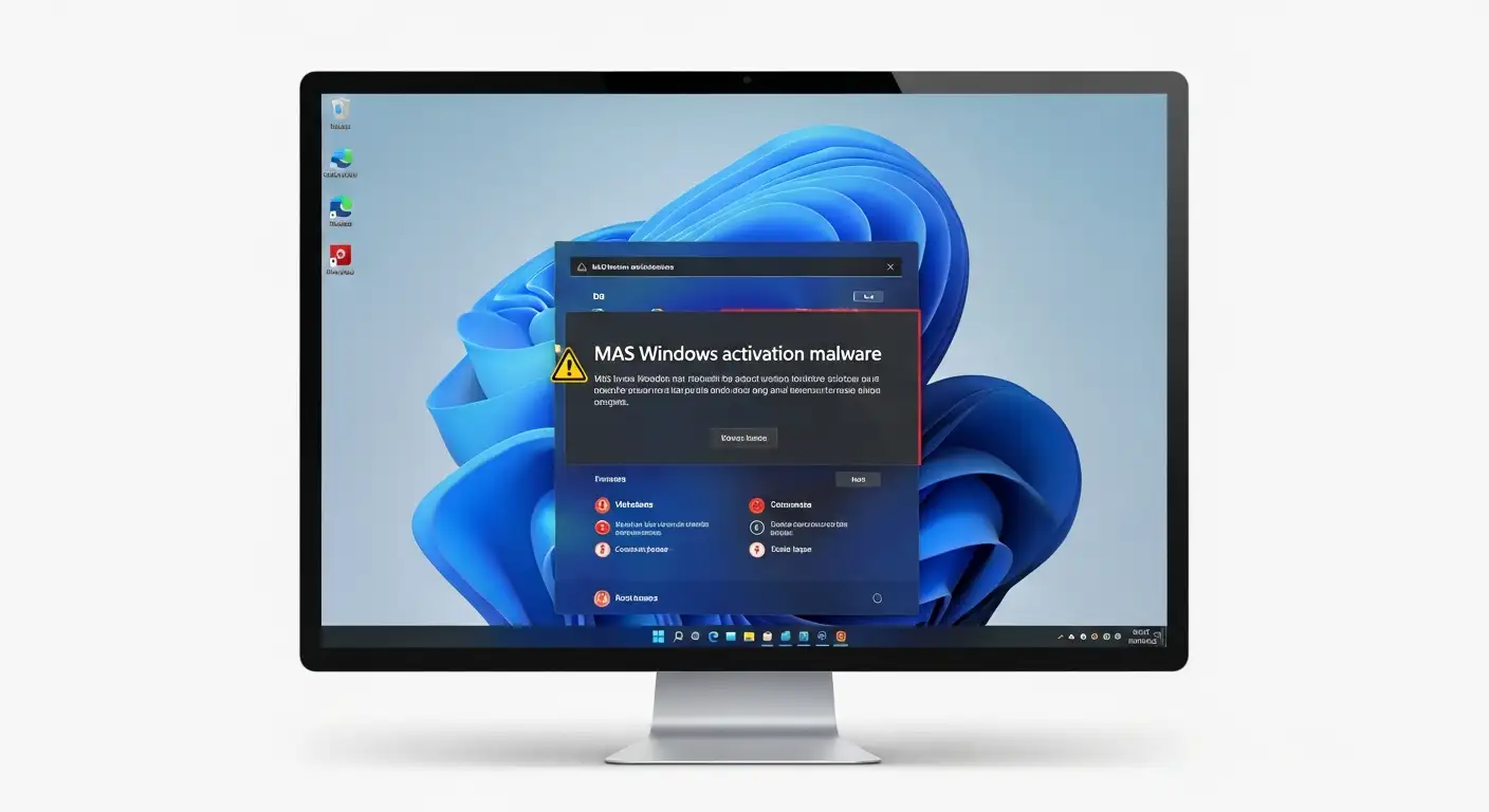 MAS Windows activation malware