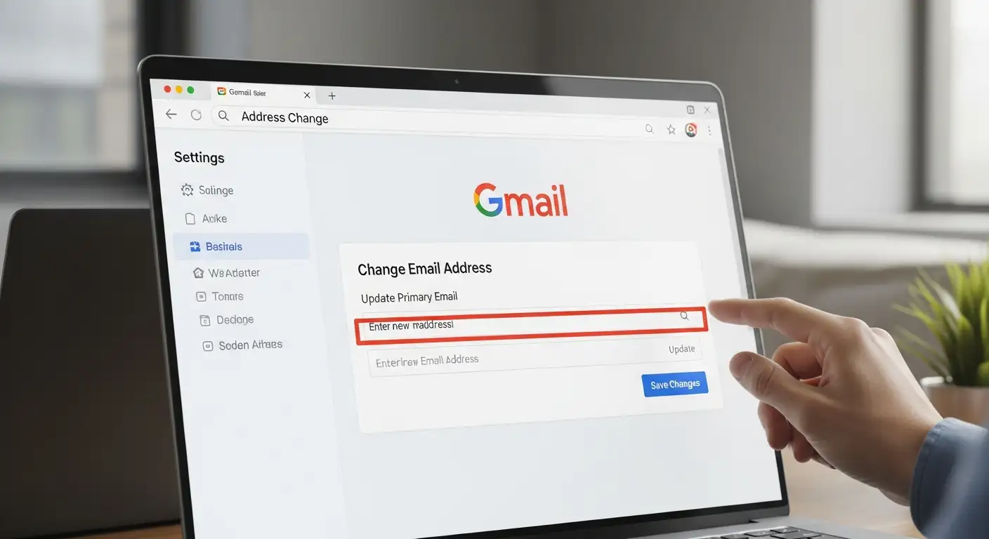 Gmail Address Change Feature 