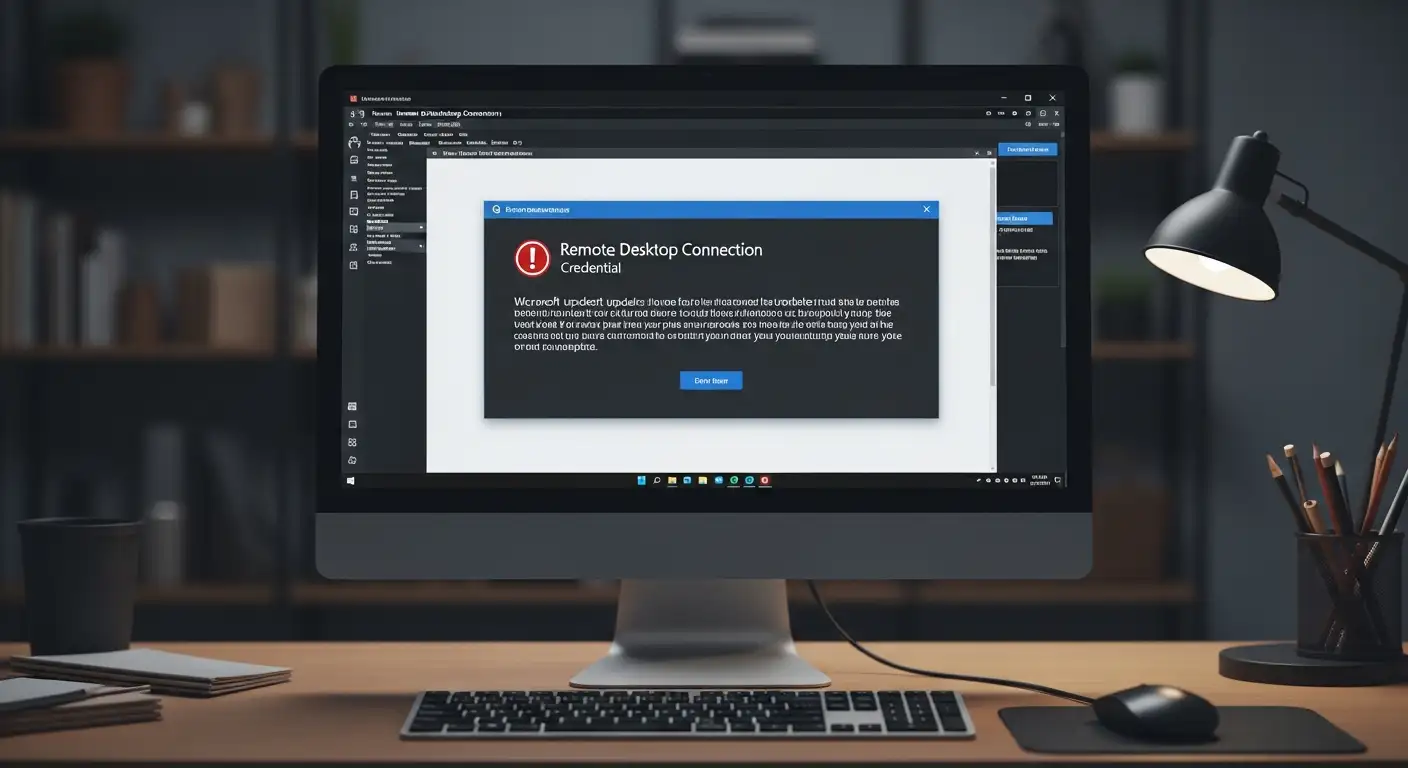 Remote Desktop credential prompt failures after Microsoft update