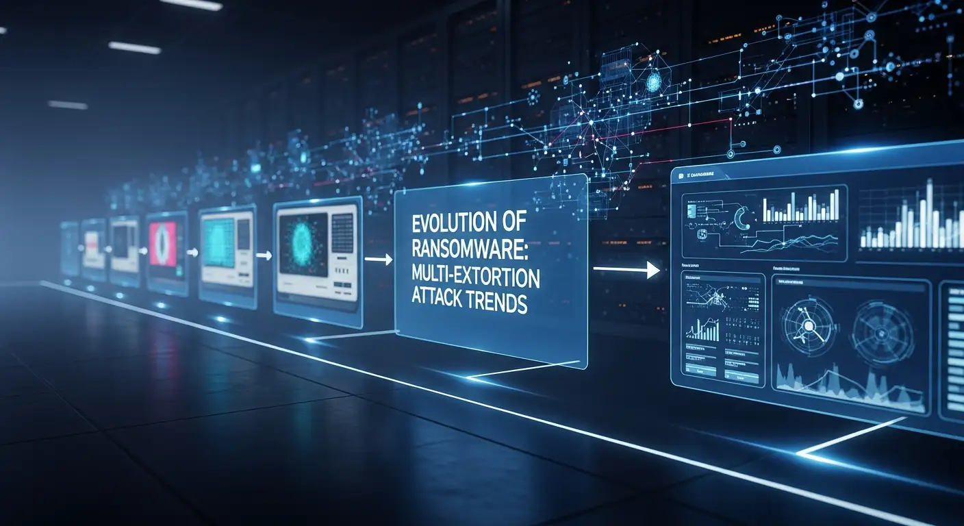 Ransomware evolution_ multi-extortion trends