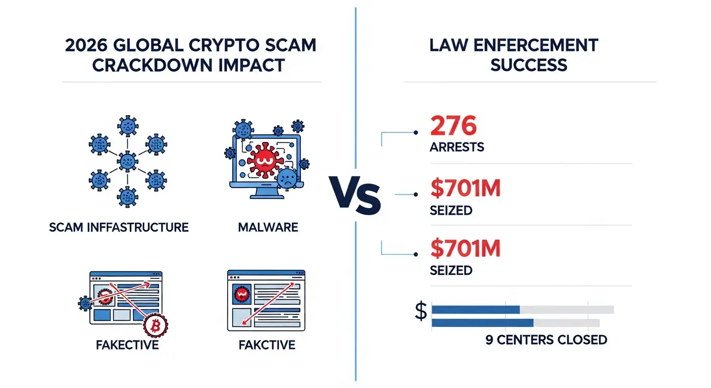 Global Crypto Scam Crackdown 