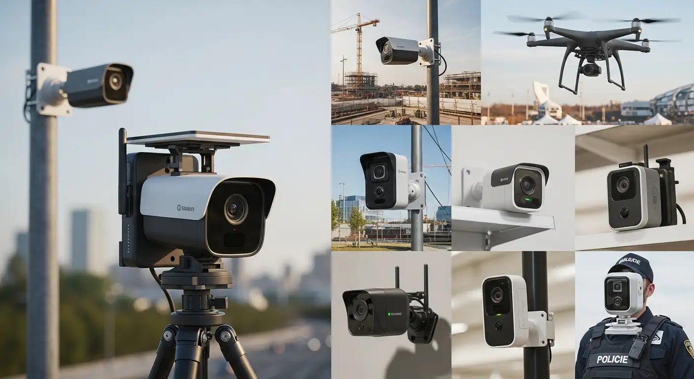 mobile security cameras