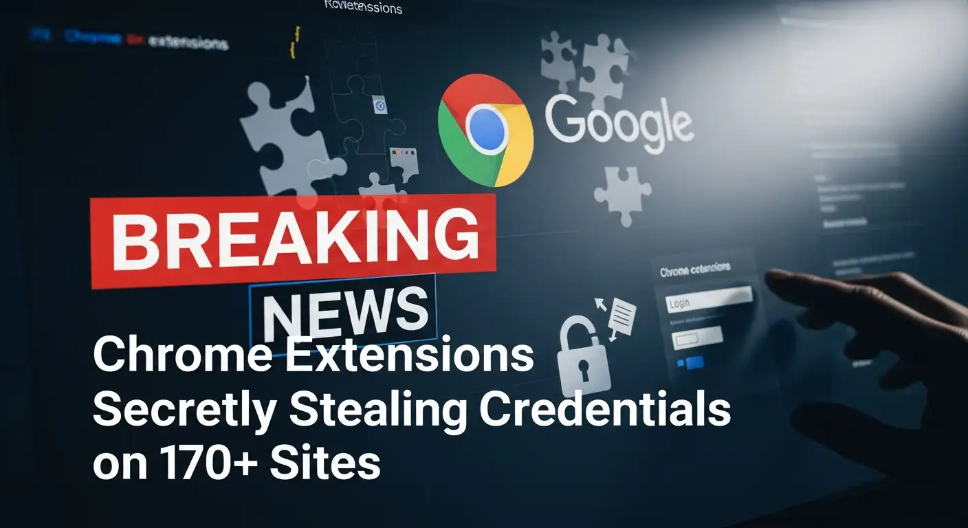 Chrome extension stealing credentials