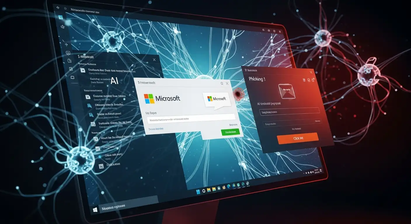 AI phishing attacks on Microsoft users