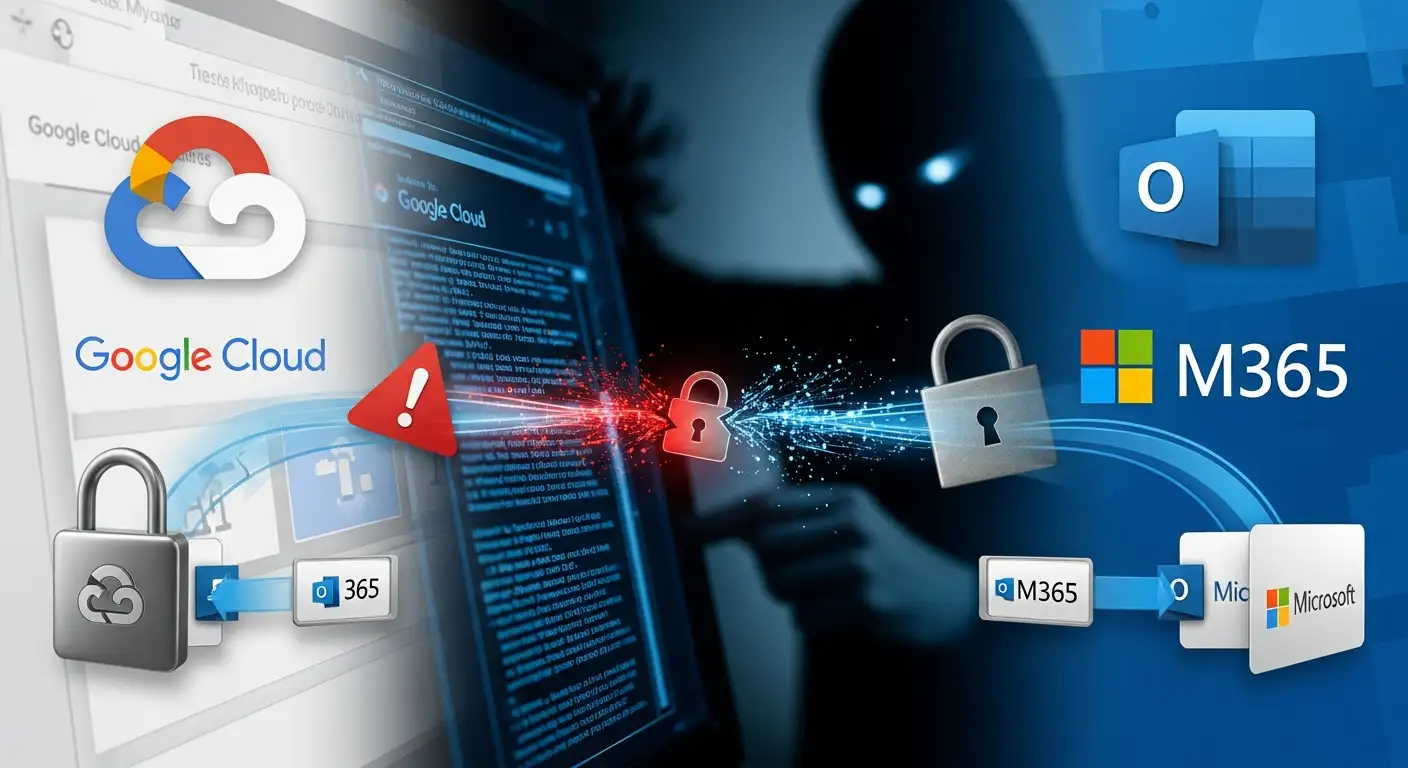 Google Cloud abuse to steal Microsoft 365 credentials