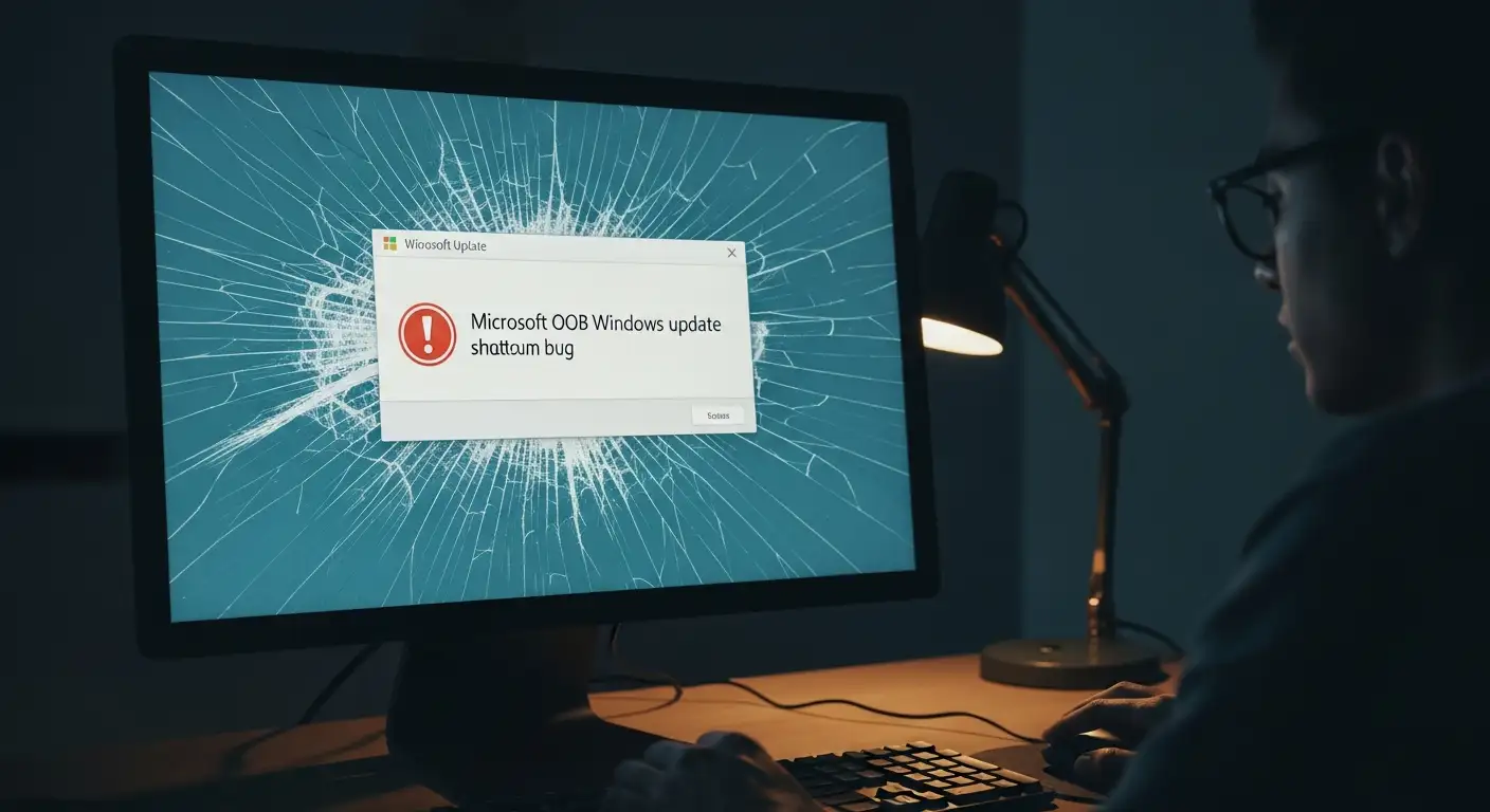 Microsoft OOB Windows update shutdown bug