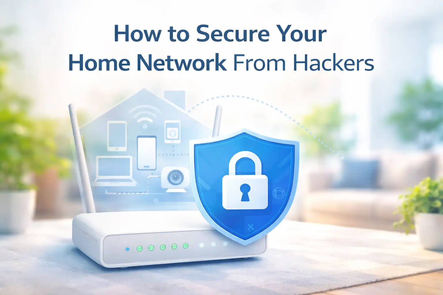 Secure Network Setup How to Secure Home Network From Hackers Step by Step