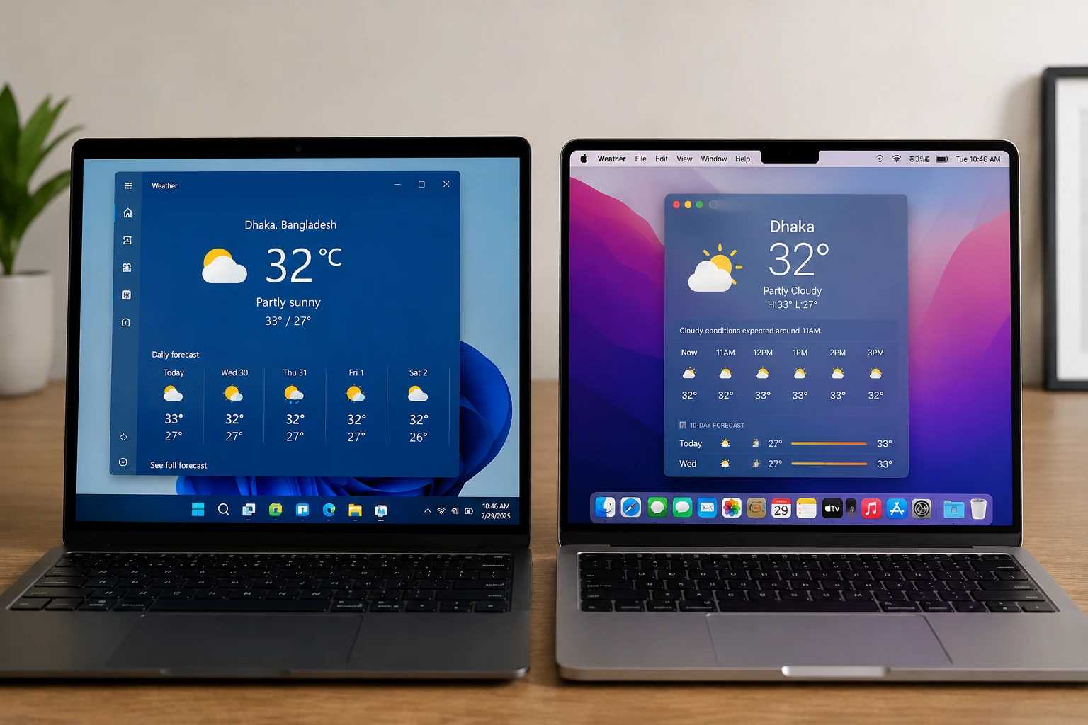 The Windows Weather App