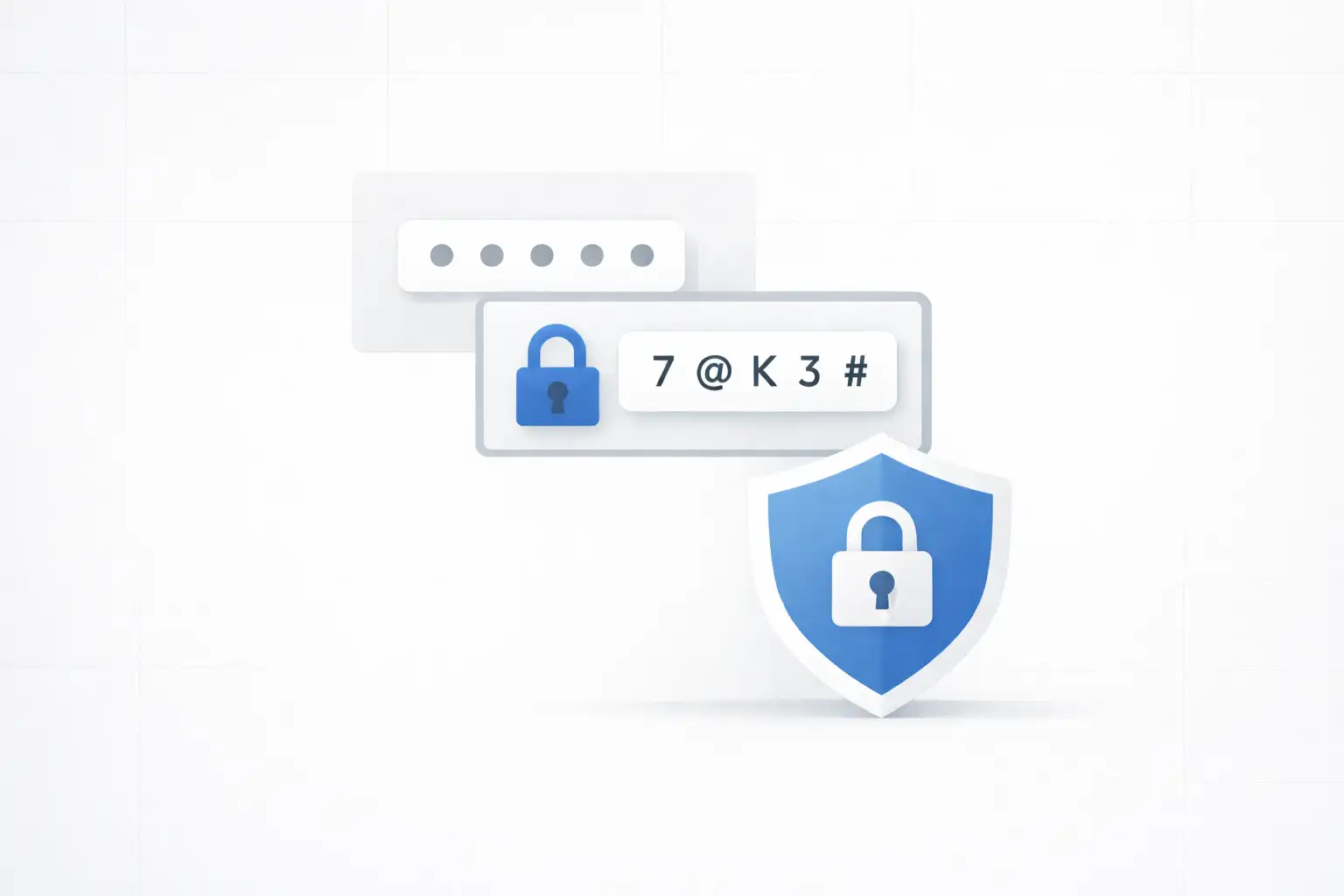 Two-layer security concept with shield