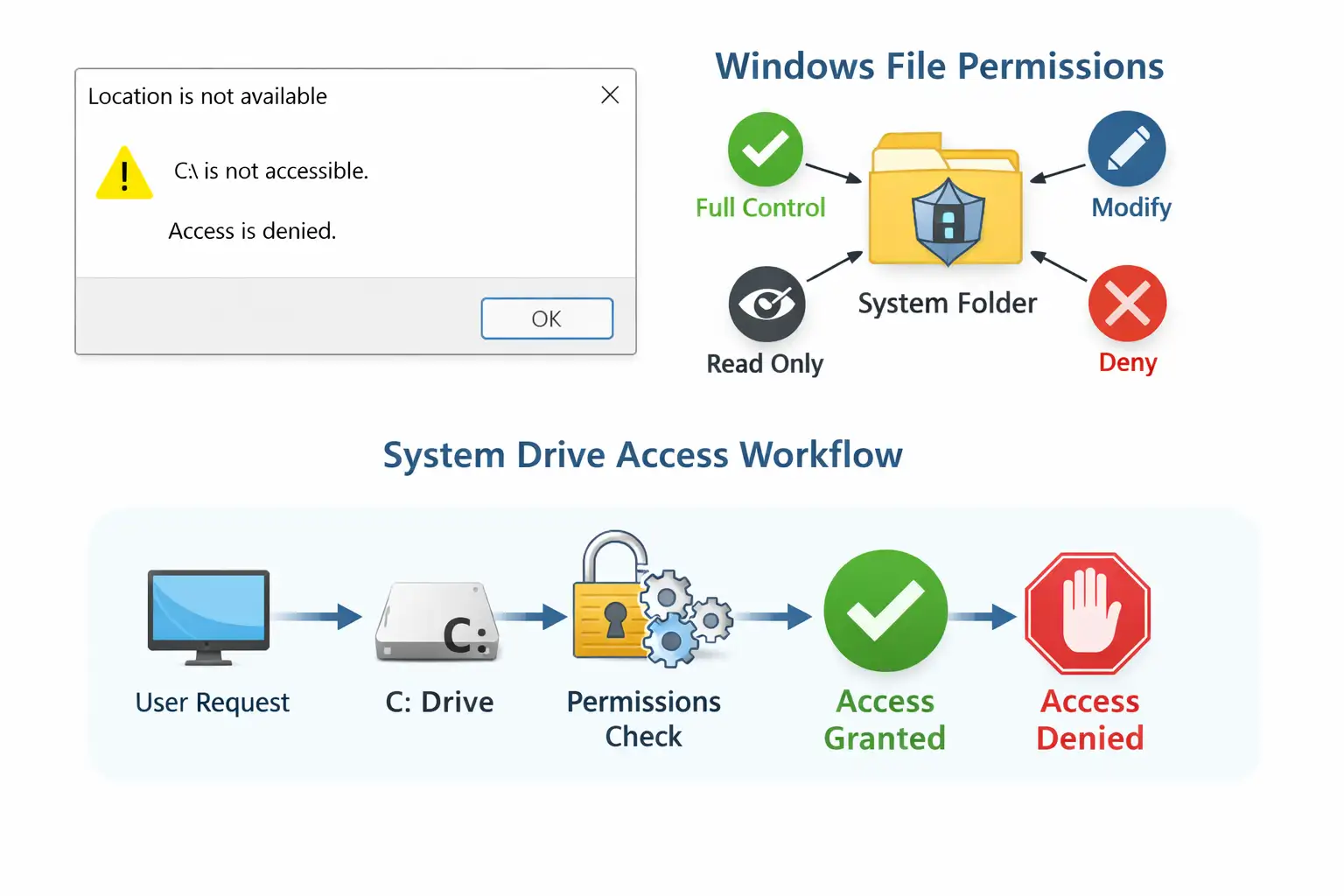 Understanding Windows access permissions