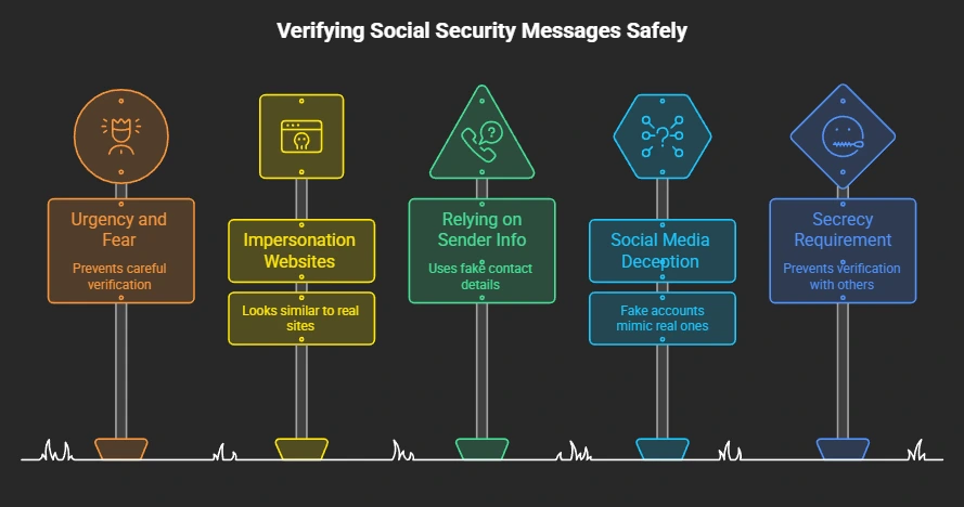 Verifying Social Security Messages Safely