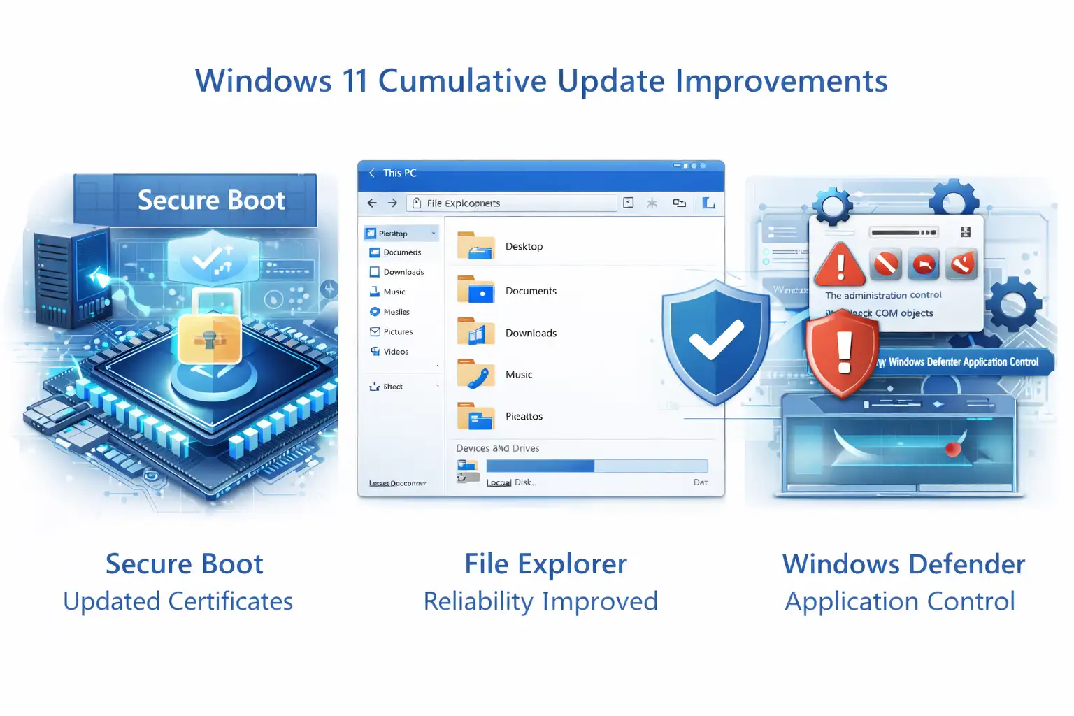 Windows 11 update key improvements