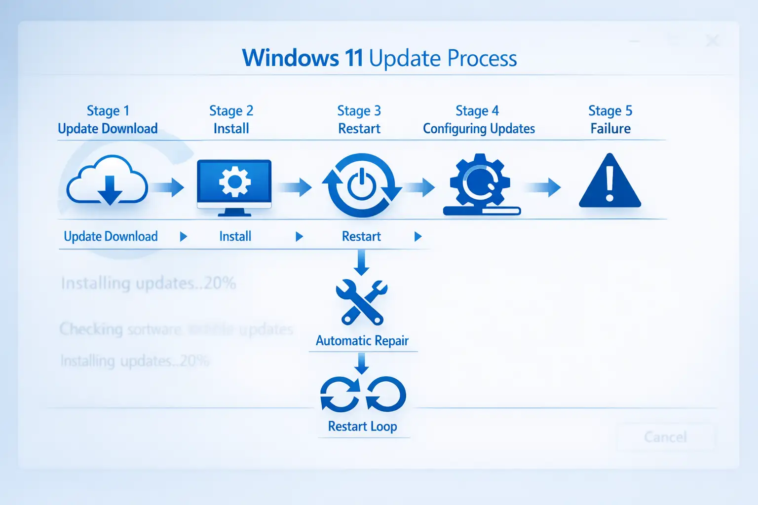 Windows 11 update restart loop